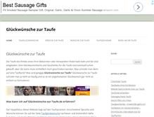 Tablet Screenshot of glueckwuensche-zur-taufe.com